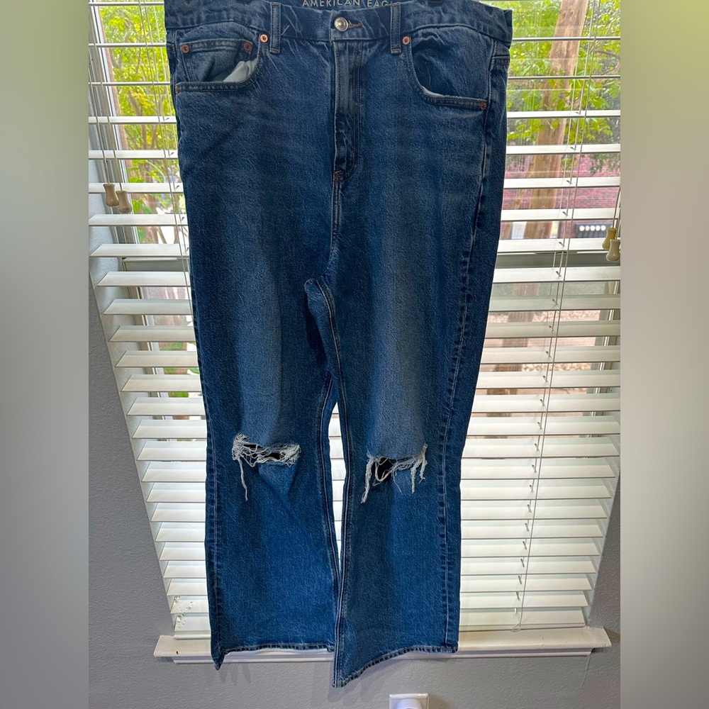 American Eagle Flare Curvy Jeans